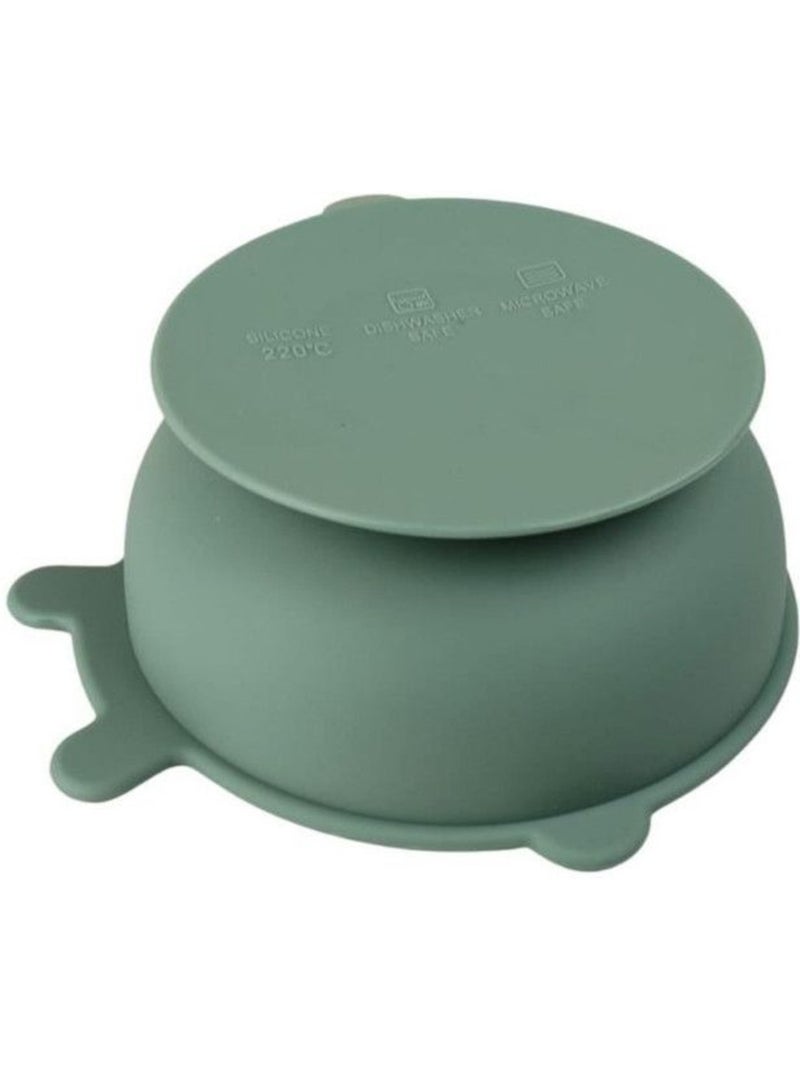 Bol ventouse - thermobaby - silicone - vert cactus - antidérapant et incassable Vert - Kiabi