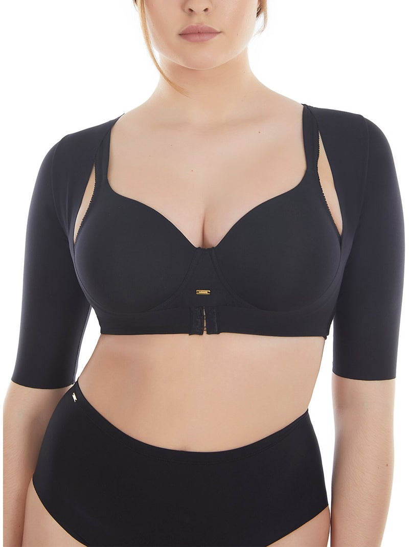 Boléro modelant pour bras curves Noir - Kiabi