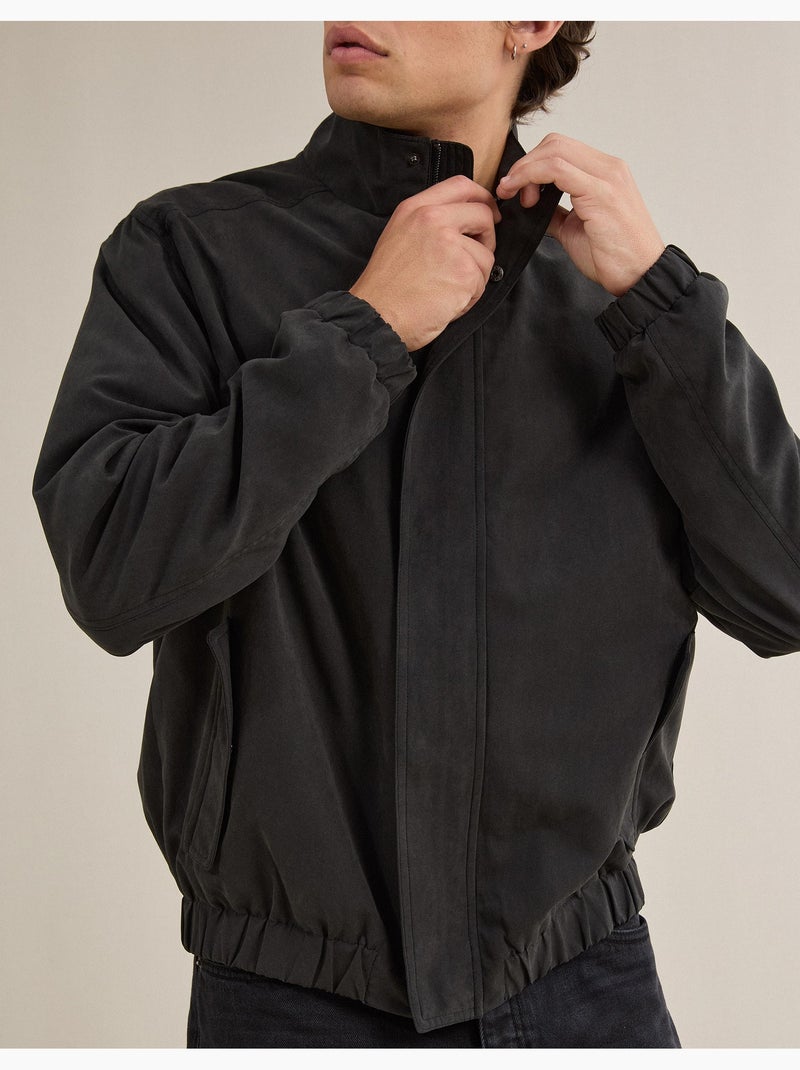Bomber jacket, mo fashion Zwart - Kiabi