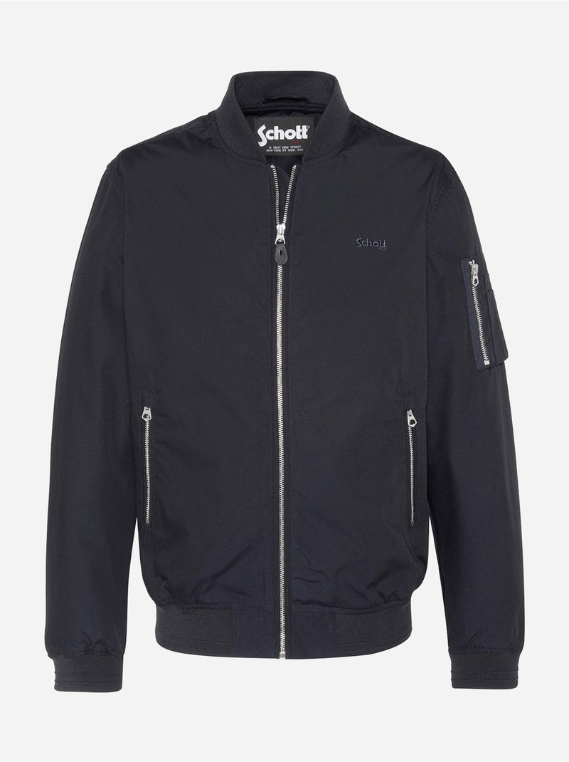 Bomberjack - Schott Blauw - Kiabi