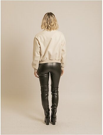 Bombers effet laine ulivia