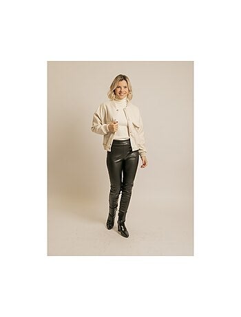 Bombers effet laine ulivia