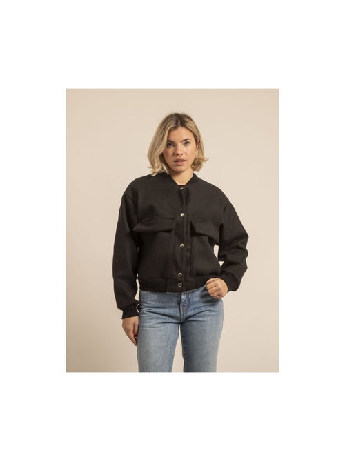 Bombers effet laine ulivia - Kiabi Bombers effet laine ulivia - Kiabi