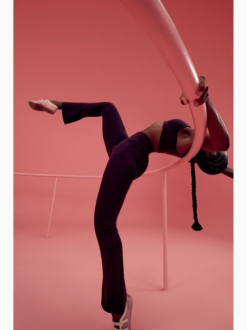 Bonding flare (uitlopende pijp) legging penti - Kiabi Bonding flare (uitlopende pijp) legging penti - Kiabi