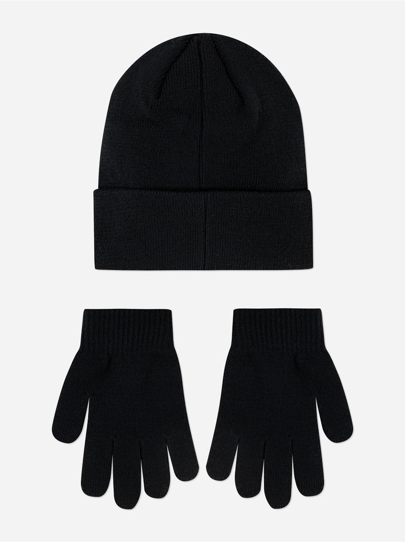 Bonnet 2 pièces - Jordan Noir - Kiabi