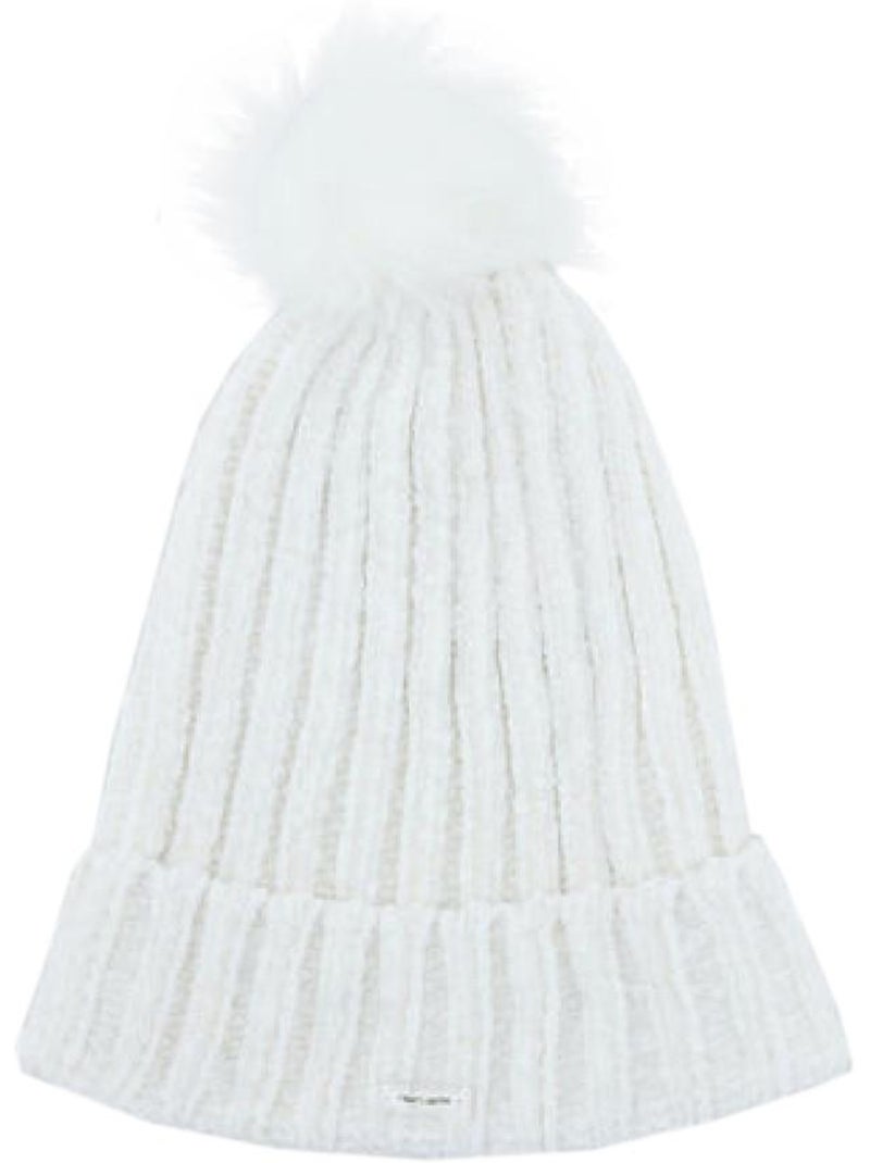 Bonnet à Pompon femme Teddy Smith Blanc - Kiabi