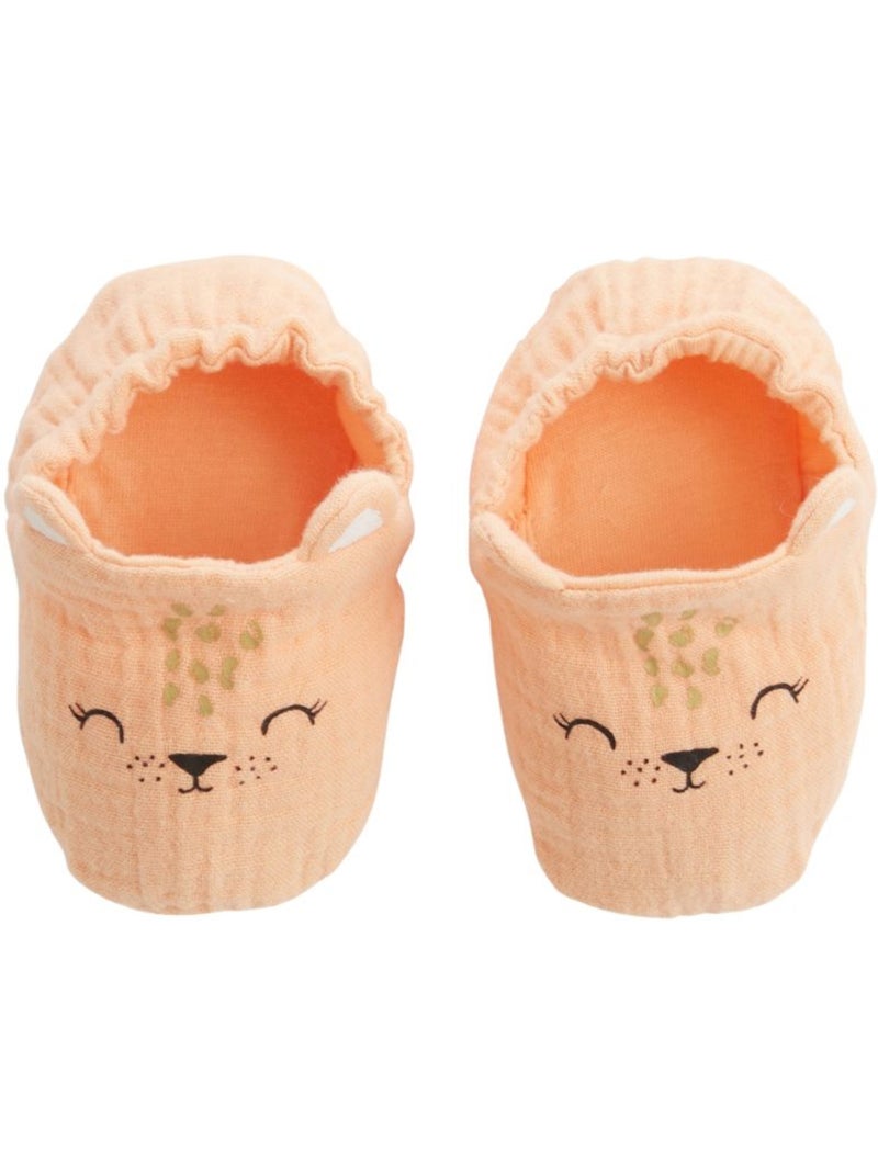Bonnet b?b? et chaussons Sierra Peche - Kiabi