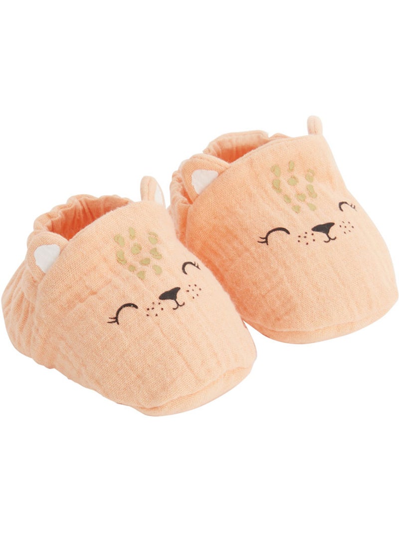 Bonnet b?b? et chaussons Sierra Peche - Kiabi