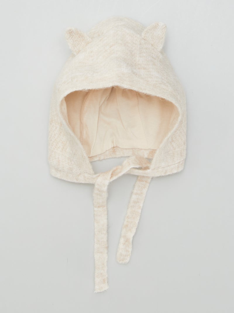 Bonnet beige - Kiabi