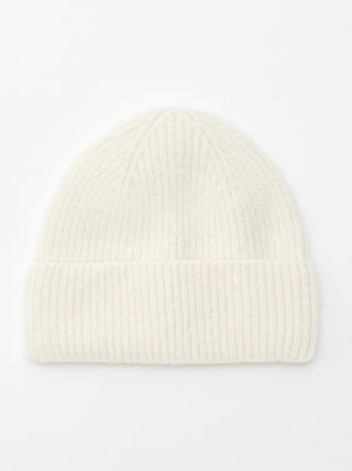 Bonnet côtelé avec revers