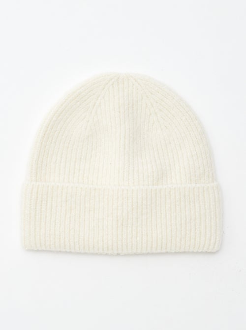 Bonnet côtelé - Kiabi