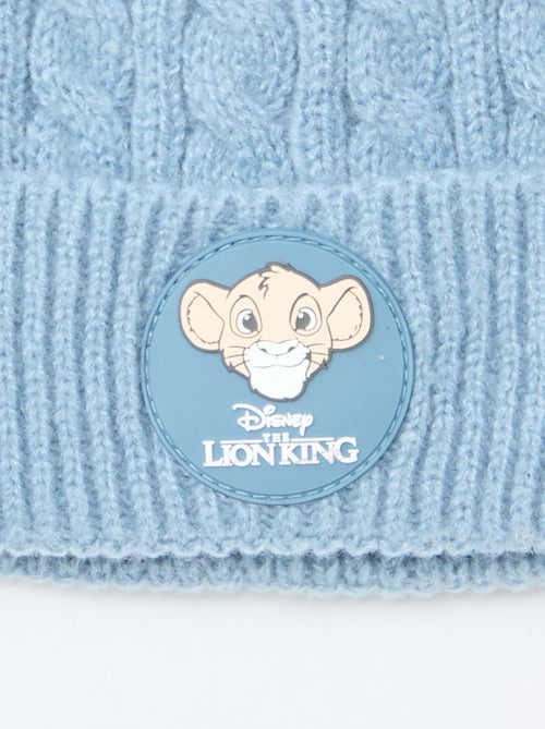Bonnet côtelé et torsadé 'Simba' 'Disney' - Kiabi