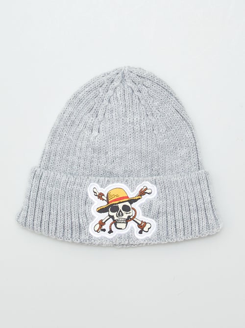 Bonnet côtelé 'One piece' - Kiabi