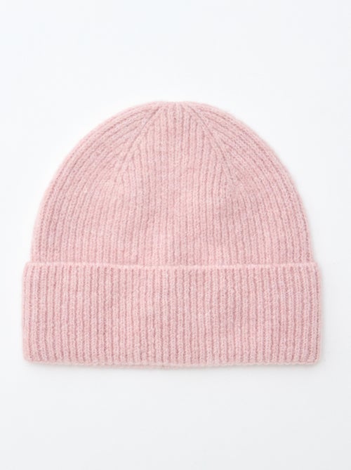 Bonnet côtelé - Kiabi
