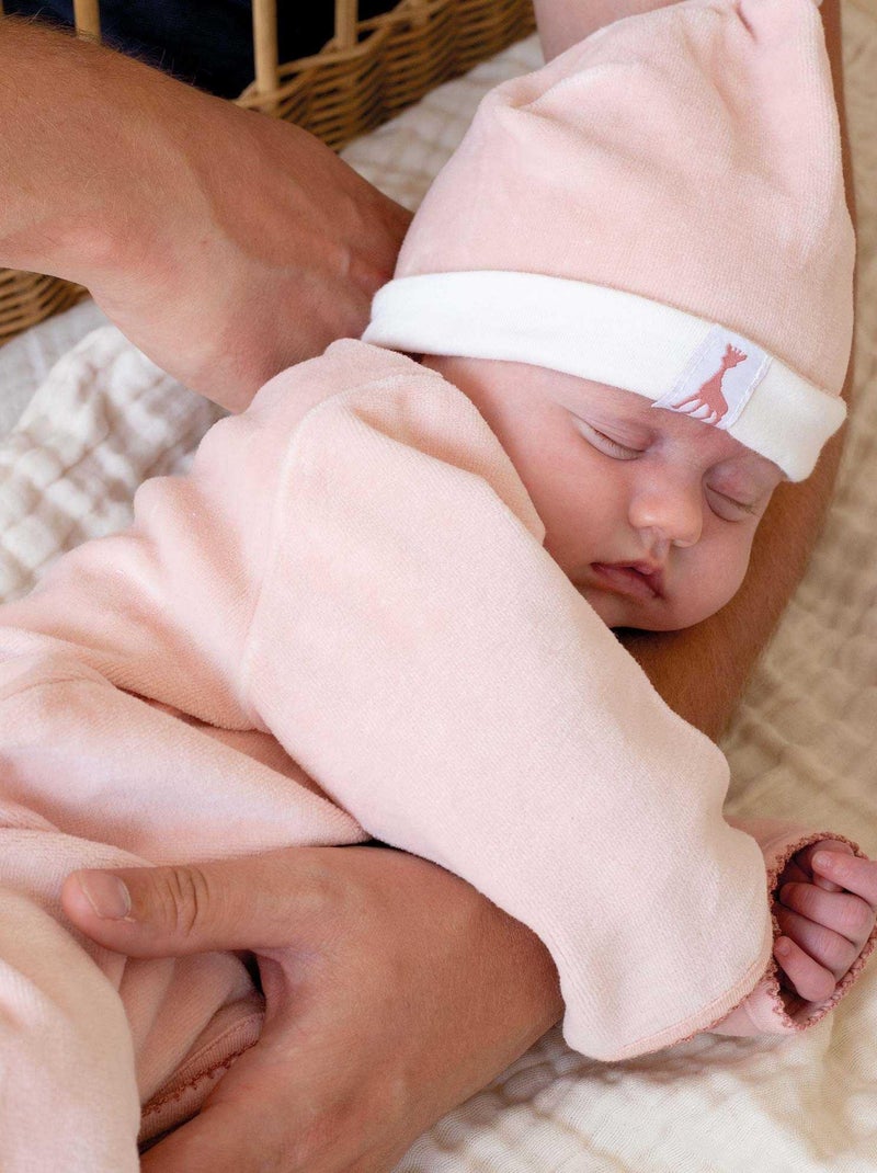 Bonnet de naissance sophie la girafe® Rose - Kiabi