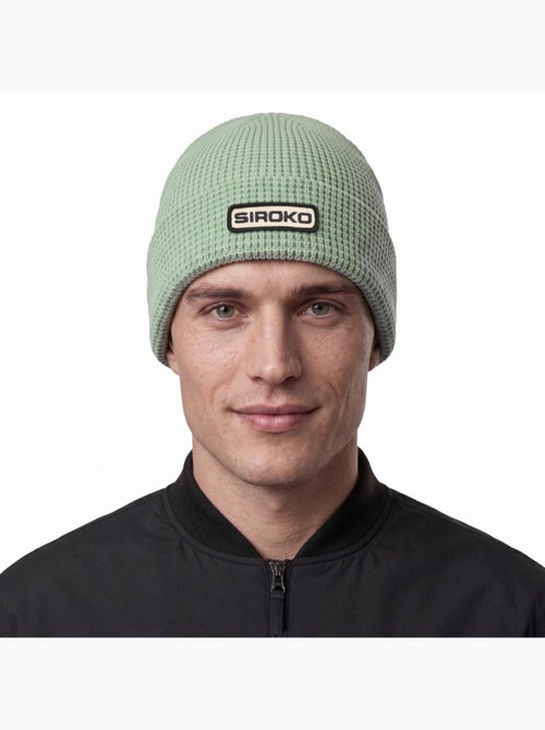 Bonnet de randonnée en maille gaufrée homme et femme sequoia - Kiabi