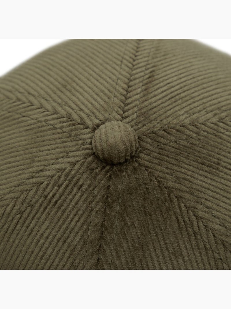 Bonnet docker en velours côtelé homme et femme cord docker Vert - Kiabi