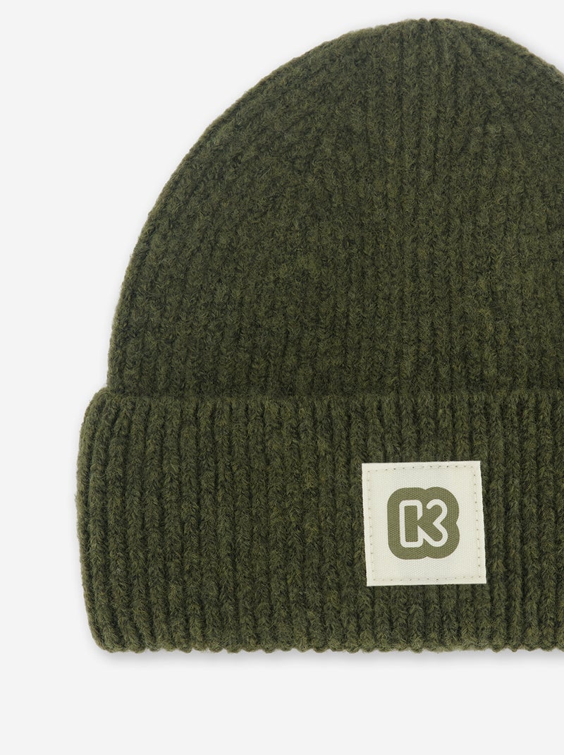Bonnet en maille - Kiabi Vert - Kiabi