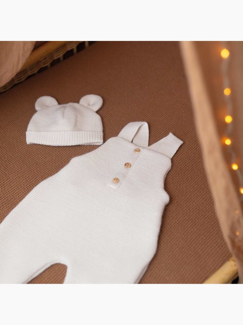 Bonnet en maille avec des petites oreilles - Kiabi