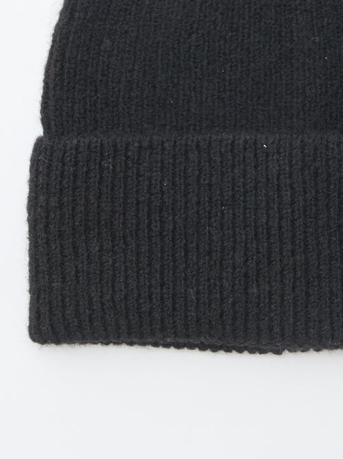 Bonnet en maille - Kiabi