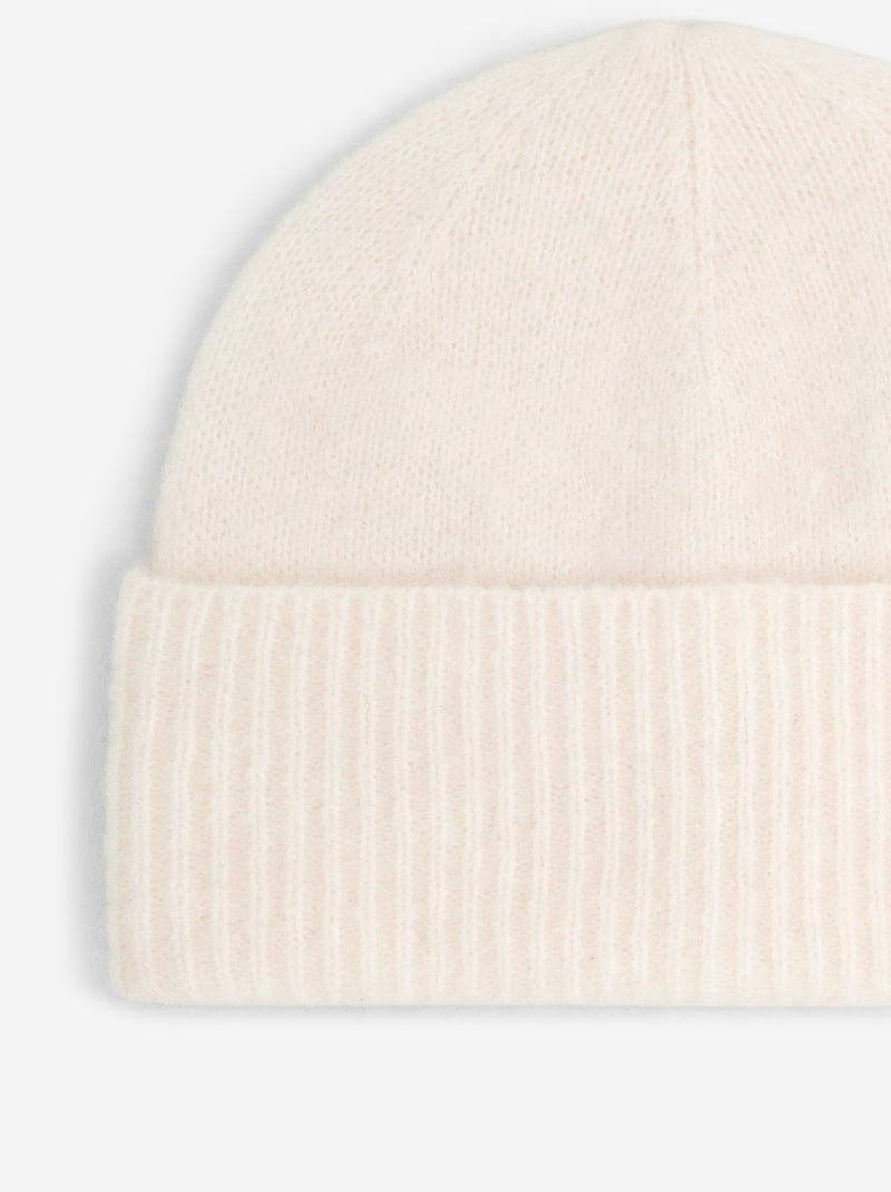 Bonnet en mohair Beige - Kiabi