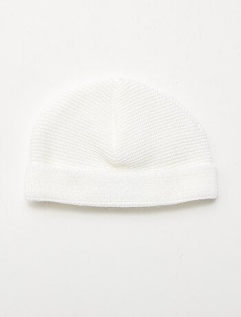 Bonnet en tricot 'La manufacture de Layette'