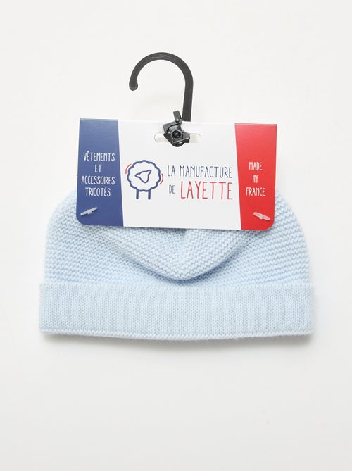 Bonnet en tricot 'La manufacture de Layette' - Kiabi