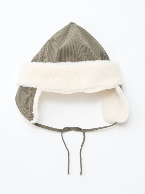 Bonnet en velours - Kiabi