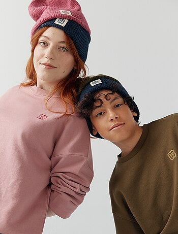 Bonnet enfant en maille - Kiabi