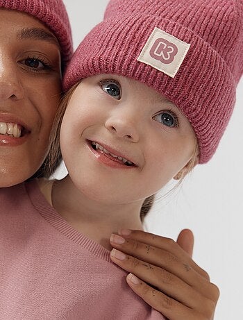Bonnet enfant en maille - Kiabi