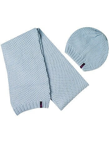 Bonnet et Echarpe Femme