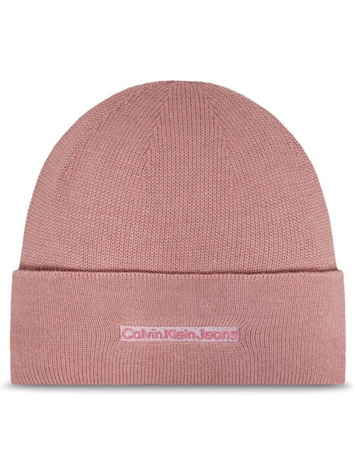 Bonnet femme calvin klein jeans peach - Kiabi