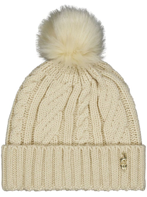 Bonnet femme pompon gold aulp - Kiabi