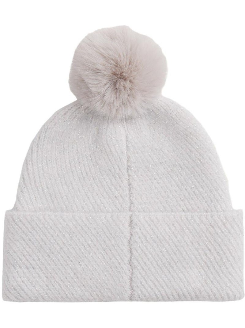 Bonnet femme tommy hilfiger Gris Argenté - Kiabi