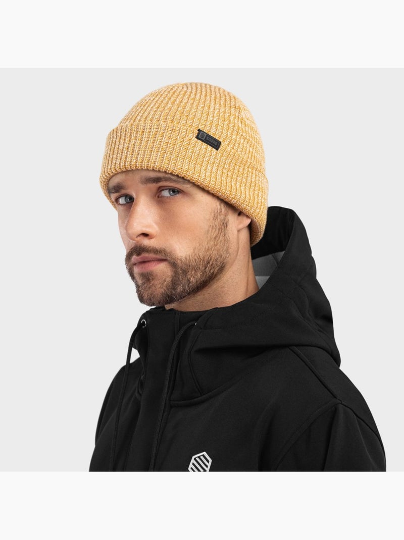 Bonnet hiver sports d'hiver homme et femme brownie Jaune - Kiabi