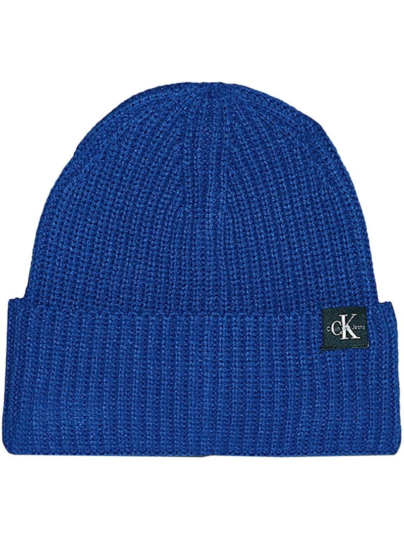 Bonnet Homme Calvin Klein Jeans Beanie Bleu - Kiabi
