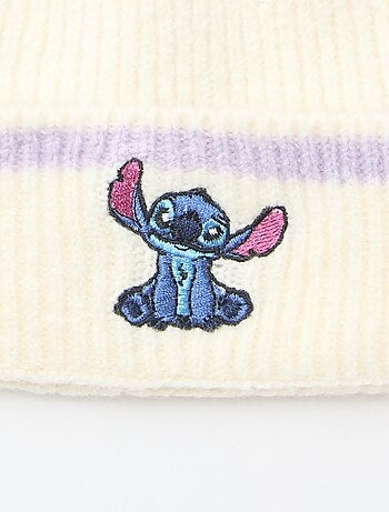 Bonnet 'Stitch' à pompon