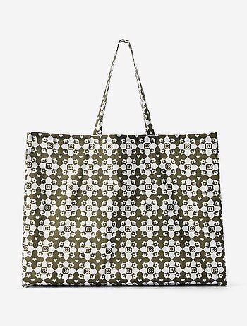 Boodschappentas type totebag XXL-formaat - Kiabi