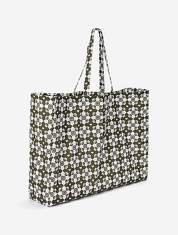 Boodschappentas type totebag XXL-formaat - Kiabi