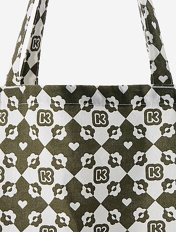Boodschappentas type totebag XXL-formaat - Kiabi