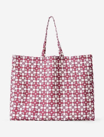 Boodschappentas type totebag XXL-formaat - Kiabi