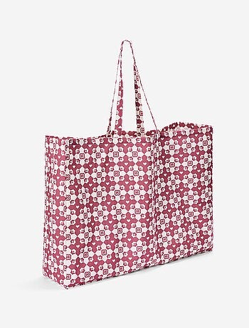 Boodschappentas type totebag XXL-formaat - Kiabi