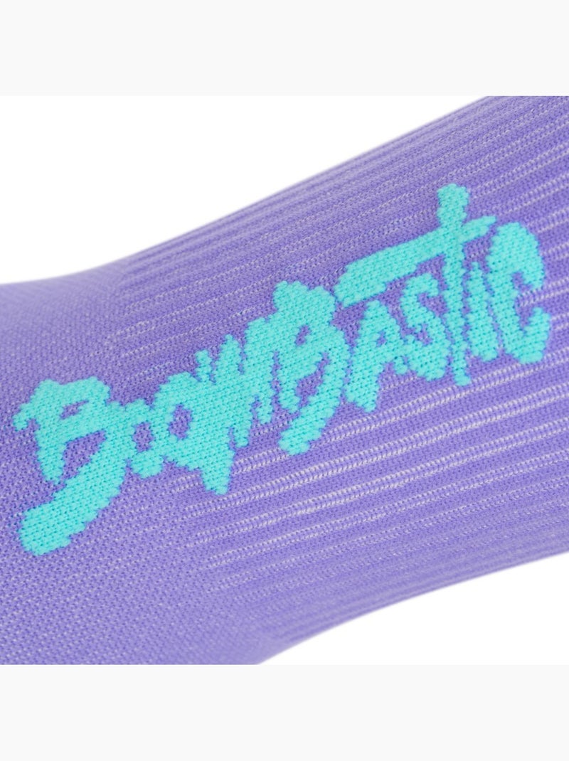 Boombastic crewsokken Paars - Kiabi