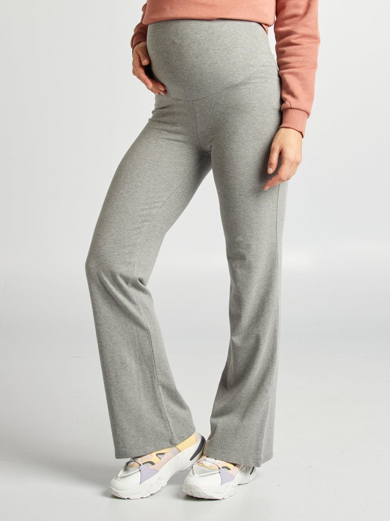 Bootcut zwangerschapslegging GRIJS - Kiabi