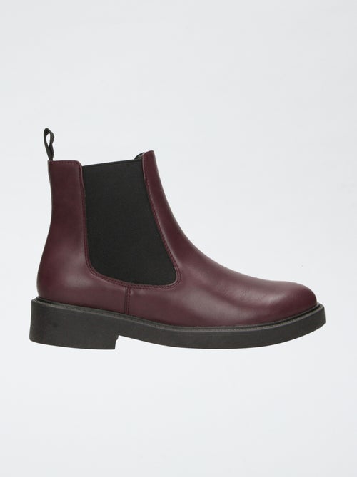 Boots à talon en simili - Kiabi Boots à talon en simili - Kiabi