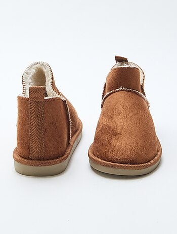 Boots basses fourrées