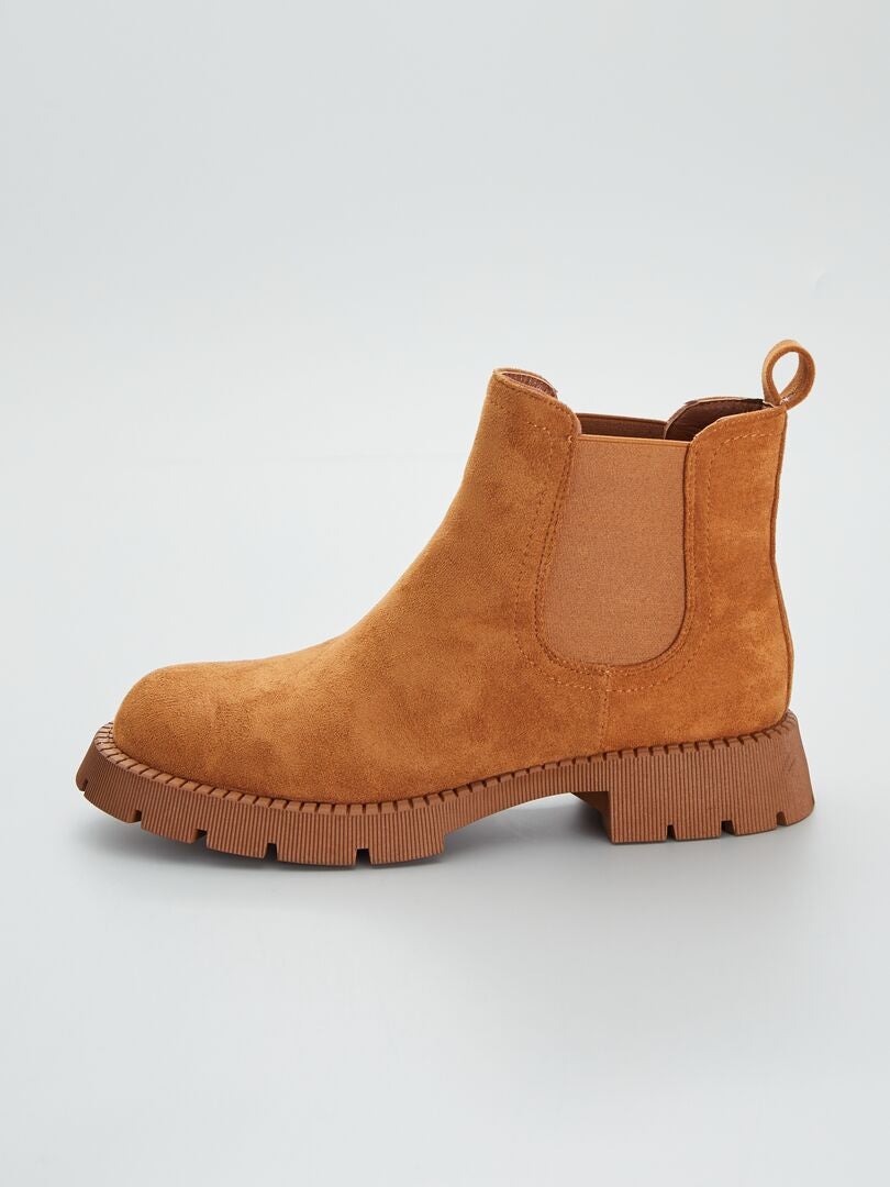 chelsea boots semelle crantée