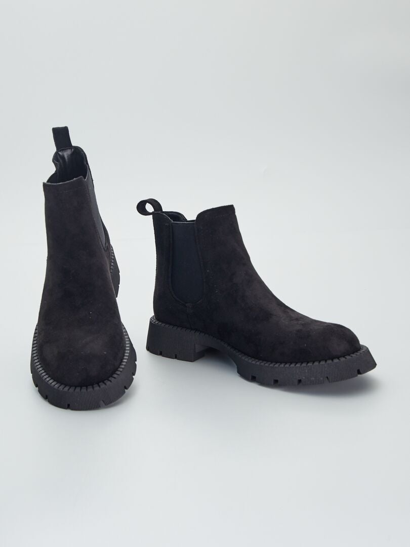 chelsea boots semelle crantée