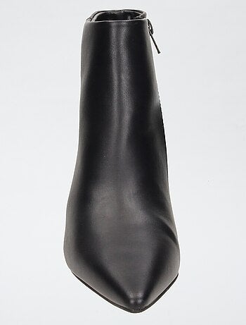 Boots en simili à talon