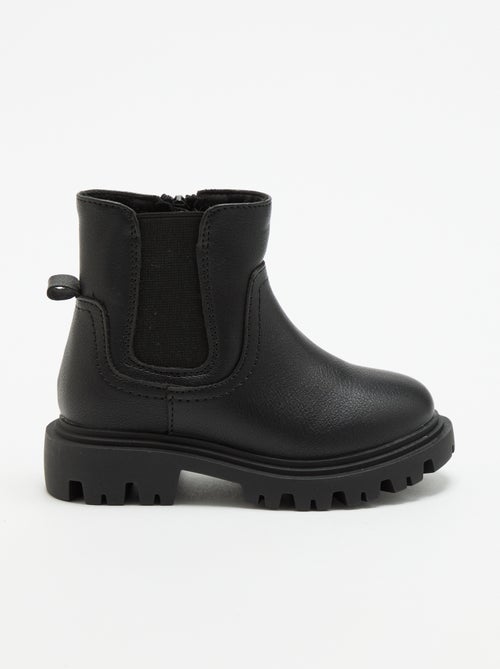 Boots en simili - Kiabi